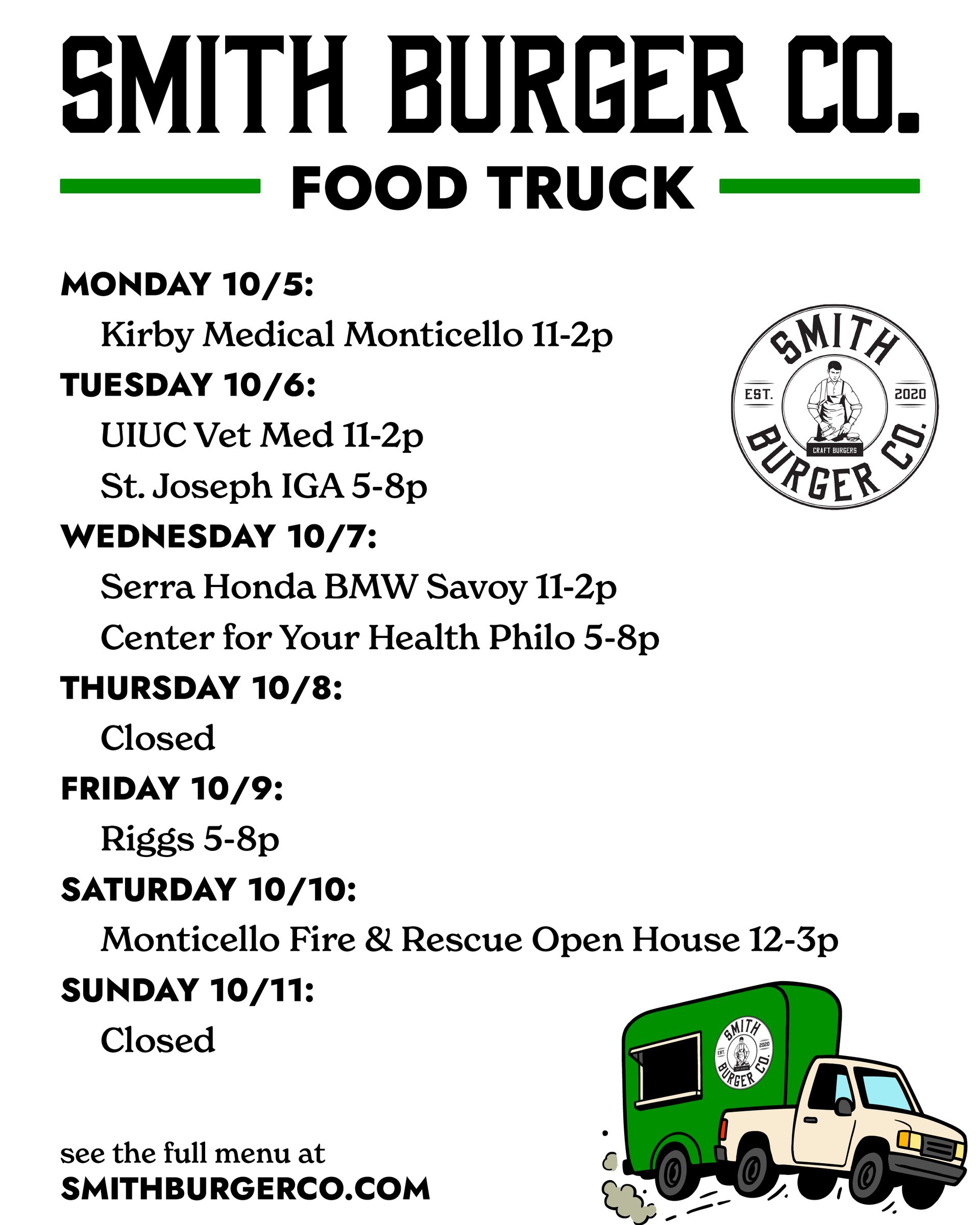 Food Truck Schedule